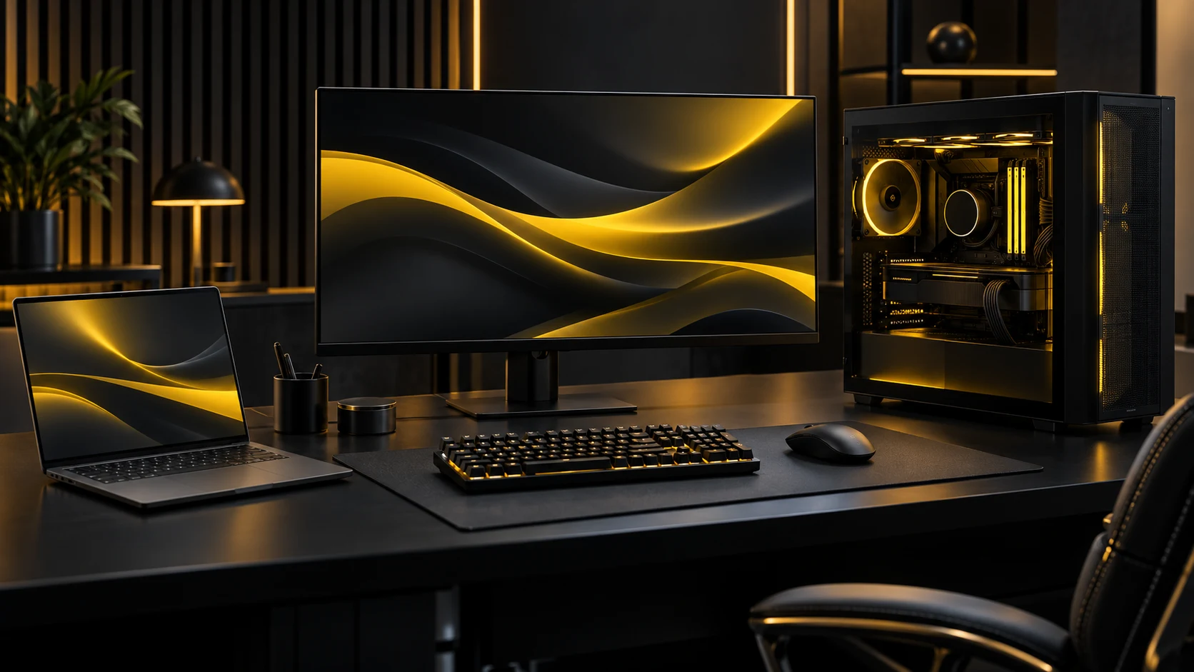 Concept workstation for setup inspiration